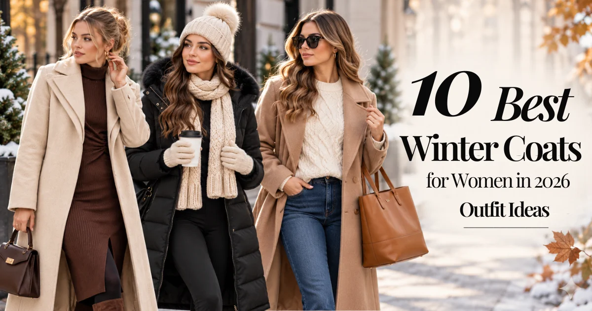 Best winter coats for women 2026 outfit ideas